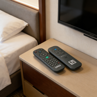 Control Remoto Universal para Smart TV, Reemplazo con Código Fijo, Batería AAA, Control Remoto por Voz BT para TV, Mini TV Box