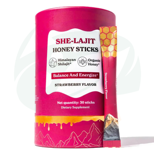 Порошок чистого гималайского шиладжита OEM Private Label, 300 мг, пищевая добавка для здоровья взрослых мужчин и женщин - Product Image 1