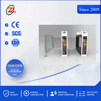 Torniquete Giratorio de Acero Inoxidable 304 con Control de Acceso por RFID, Código QR y Reconocimiento Facial para Estadios y Atracciones Turísticas, OEM, ODM, CE