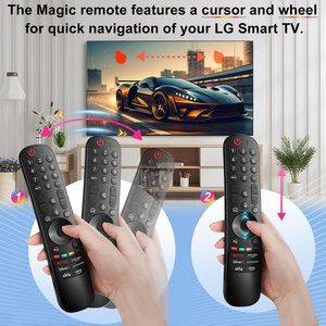 Control Remoto Mágico AN-MR24GA Compatible con Televisores Inteligentes <span class=keywords><strong>LG</strong></span> UHD <span class=keywords><strong>OLED</strong></span> QNED <span class=keywords><strong>NanoCell</strong></span> 4K 8K, Compatible con Modelos de TV <span class=keywords><strong>LG</strong></span> 2024-2018 - Product Image 4