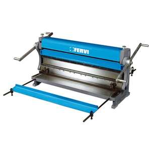 Máquina Dobladora de Chapa Metálica Fervi de 1200 mm, Roladora Manual Industrial - Product Image 1