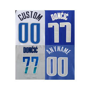 Khâu hoặc in bóng rổ Jerseys DALLAS 2 kyrie Irving 77 Luka doncic Áo thể thao chấp nhận tùy chỉnh - Product Image 1