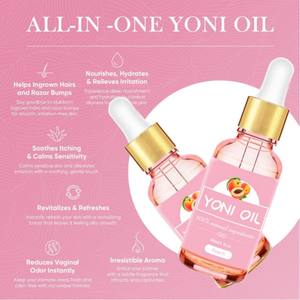 YONI Women's Intimate Care Oil-<span class=keywords><strong>Huile</strong></span> <span class=keywords><strong>de</strong></span> soin <span class=keywords><strong>bio</strong></span> à la pêche pour les soins intimes et l'hydratation. <span class=keywords><strong>Huile</strong></span> <span class=keywords><strong>de</strong></span> <span class=keywords><strong>massage</strong></span> rose-<span class=keywords><strong>Huile</strong></span> pour couples. - Product Image 5