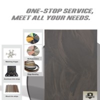 Tablero de MDF Melamínico con Superficie Estética en Relieve de 18 mm, Textura Táctil Artística, Muebles de Alta Gama para Cocina, Armario, Baño y Hotel