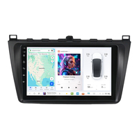 DUDUAUTO DUDU7 Android13 9 pouces Autoradio Multimédia Navigation GPS pour Mazda6 2008-2012 DSP BT5.0 Wireless Car-play Auto