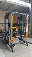 Entraîneur croisé de câble de poulie réglable de gymnastique commerciale Smith Machine équipement de gymnastique à domicile multifonctionnel support de Squat de puissance