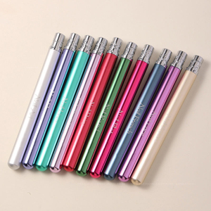 Ensemble de pinceaux à ongles personnalisés avec logo, poils dégradés verts, capuchon de protection, maintien stable du gel, outil pour gel UV, pour salon et manucure DIY - Product Image 6
