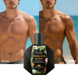 Lotion bronzante hydratante rapide OEM ODM, non grasse, pour soins de bronzage en solarium, accélérateur de bronzage - Product Image 1