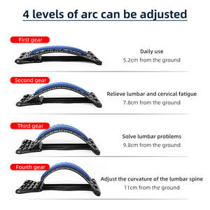 Camilla de espalda para dolor de espalda inferior y superior invierno, dispositivo de estiramiento Lumbar corrector de postura soporte Lumbar Universal 1 Uds MM1229 - Product Image 6