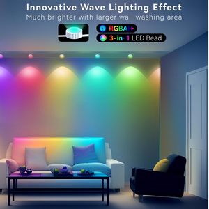 Iluminación para Aleros de Casa, Iluminación Navideña LED Permanente para Exteriores, Riel de Aluminio, Fuente de Luz Puntual LED - Product Image 2