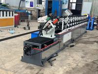 Machine de profilage à découpe continue pour profilés en U en acier léger haute efficacité, poutrelles et profilés de cloisons sèches en métal
