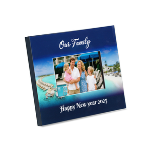 Phòng khách sạn trang trí nội thất <span class=keywords><strong>acrylic</strong></span> màu in khung với rắn gỗ sơn cơ sở, gia đình & <span class=keywords><strong>2025</strong></span> năm mới theo chủ đề lưu niệm - Product Image 3