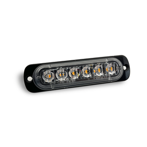 Feu de signalisation latéral stroboscopique à une rangée pour camion et voiture, 12V 24V CC, LED bleue et rouge, matériau ABS, ajustement universel, garantie 2 ans - Product Image 3