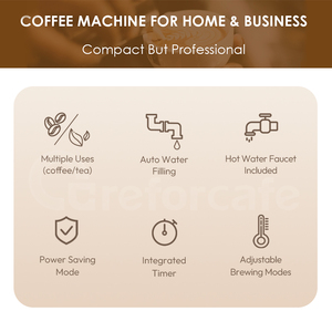เครื่องชงกาแฟอัตโนมัติสำหรับธุรกิจและสำนักงาน คุณภาพสูง สำหรับการชงกาแฟแบบหยด - Product Image 2