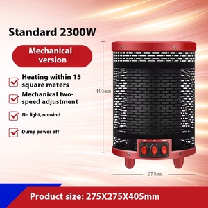 Petit chauffage électrique domestique rapide OEM PTC Four solaire vertical à économie d'énergie ETL CB Protection contre la surchauffe - Product Image 2