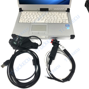 CF C2 Laptop ECOM2 para EControls para EDIS ECI Target Communications para SINOTRUK para Yuchai para Xichai Truck Diagnostic Tool - Product Image 3