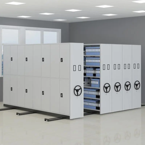 Système d'étagères mobiles, étagère de présentation en métal bon marché, compacteur de dossiers, étagères mobiles électriques - Product Image 1