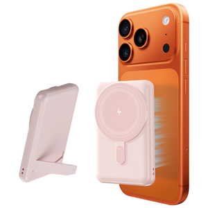 Mini Powerbank Magnético de 15W, Banco de Energía Inalámbrico de 10000mAh con Soporte Plegable Incorporado, Carga Rápida Dual, Bancos de Energía de 5000mAh - Product Image 1