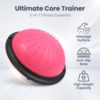 Pelota de Yoga Antideslizante de PVC para Acupresión y Equilibrio, Venta al por Mayor de Fábrica, para Estudio de Yoga, Hogar y Fitness