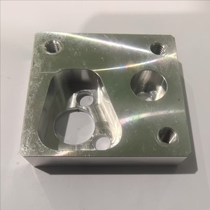 Presisi kustom baja nirkarat kecil bagian aluminium CNC penggilingan logam mengubah kata kunci pemesinan-layanan mesin aluminium - Product Image 1