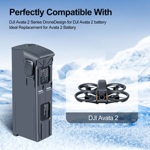 Batteria agli Ioni di Litio per Droni 14.76V 2150mAh, Cella ad Alta Capacità per Modelli di Velivoli, Compatibile con DJI Avata <span class=keywords><strong>2</strong></span> - Product Image 2