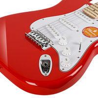 OEM ST Custom logo Purple Color Guitarra Electrica Manufacturers 6 Strings Electric Guitar for Sale and Students Guitar
