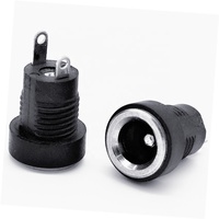Mini DC-022B 5.5x2.1mm 2-Pin Soket Daya DC Tembaga Tahan Air Jack Colokan Listrik Berperingkat IP56