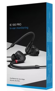 หูฟัง Sennheiser IE100 PRO แบบไดนามิก อินเอียร์มอนิเตอร์ แบบมีสาย ไดรเวอร์ 10 มม. สำหรับการแสดงสดบนเวทีและการบันทึกเสียงในสตูดิโอ - Product Image 3