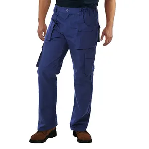 Luchtvaart Technische Werk Broek Mens Met Knie Pads Ademend Zip Oversized Custom Elastische Cargo Broek Werken Uniform Werk Pak