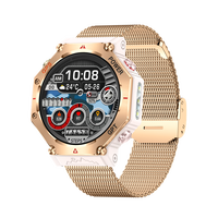 GPS-Position ierung Runde Form Smart Watch Männer Sport Bluetooth Anruf Gesundheits überwachung Fitness Tracker Smartwatch für Männer Frauen