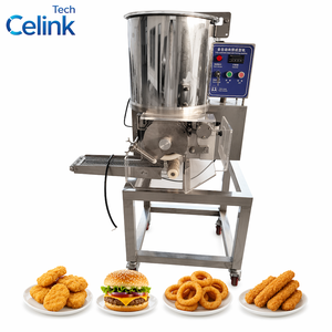 Máquina para <span class=keywords><strong>Nuggets</strong></span> de Pollo Estilo KFC/McDonald's, Máquina Formadora de Empanadas de Carne de Múltiples Formas - Product Image 6