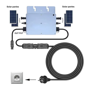 สายเคเบิลไมโครอินเวอร์เตอร์แบบ Schuko ปลั๊กทองแดงหุ้มยาง IP67 กันน้ำ สำหรับระบบพลังงานแสงอาทิตย์บนระเบียง ขนาด 1.5/2.5 มม. ความยาว 5 เมตร - Product Image 3