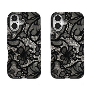 <span class=keywords><strong>Coque</strong></span> de téléphone DIY personnalisée avec dentelle magnétique deux-en-un pour 17 Pro Max et S25 FE - Product Image 5