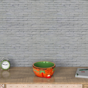 Tigelas Grandes de Cerâmica Estilo Tiki Personalizadas para Cães, Tigela Pesada de Cerâmica para Ração e Água, Tigela de Alimentação para Cães Pequenos, Médios e Grandes - Product Image 5