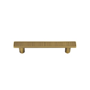Minimalist Shell Pattern Oval Drop-shaped <b>Small</b> Single-hole Bronze Cabinet Drawer Wardrobe Handle Modern Light Luxury Surface - Product Image 3