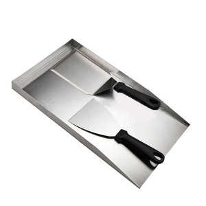 Thép Không Gỉ 304 BBQ Chảo Plancha Vỉ Nướng Tấm Chèn Tấm Thay Thế Cho Ngoài Trời Nướng Bếp Nấu Ăn - Product Image 4