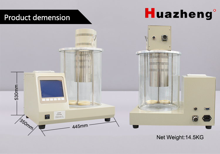 Huazheng Điện ASTM D1298 D4052 Trọng Lượng Riêng Nhiên Liệu Kỹ Thuật Số Diesel Biến Áp Dầu Mật Độ Meter