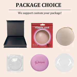 Frauen träger lose Silikon Nippel Abdeckung 8cm Grippe Brust Pasteten Unsichtbare atmungsaktive Haut Nahtlose Brust mit Loch - Product Image 6