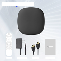 NKIWI Q2MINI Boîtier TV intelligent double cœur Android 16 OS HD 4K WiFi 6 avec lecteur vocal intelligent intégré ABS
