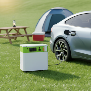 Générateur tout-en-un grande capacité 4000Wh, batterie au phosphate de fer lithium, station de charge portable 3000W - Product Image 2