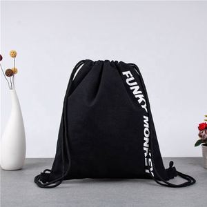 Wholesale Custom Logo Reusable Jewelry Packaging <b>Large</b> Black Muslin Calico Dust Canvas Cotton <b>Drawstring</b> Pouch <b>Bag</b> for Candle - Product Image 1