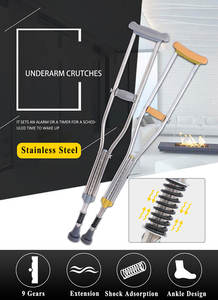 Cannelures sous bras en acier inoxydable, mm, contrôle des chocs à ressort, offre spéciale - Product Image 4