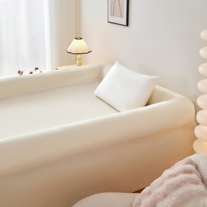<span class=keywords><strong>Drap</strong></span>-<span class=keywords><strong>housse</strong></span> en <span class=keywords><strong>flanelle</strong></span> pour lit humain et animal de compagnie, avec bordure de protection anti-chute pour bébé, <span class=keywords><strong>housse</strong></span> de matelas Tatami, amovible et lavable, pour lit paresseux pour animaux de compagnie - Product Image 6
