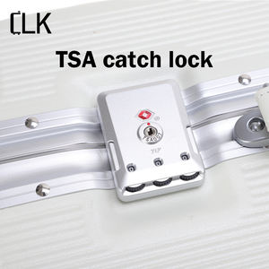 Designer de mode valise de voyage affaires poussette sur roues <span class=keywords><strong>cabine</strong></span> métallique transporter bagages large tige de traction bagages de luxe - Product Image 3