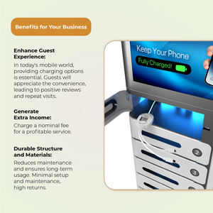 Casillero de carga de pago con código QR Y2 Power MIA Pre Pro con pagos flexibles Generar ingresos adicionales adecuados para restaurantes y cafeterías - Product Image 4