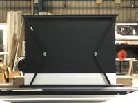 Écran de projection électrique à grille noire économique avec télécommande, écran de projection motorisé ALR de 150 pouces pour projecteur UST