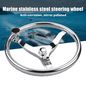 Volante <span class=keywords><strong>de</strong></span> Barco <span class=keywords><strong>de</strong></span> Acero Inoxidable <span class=keywords><strong>de</strong></span> 3.5 Pulgadas, Accesorio <span class=keywords><strong>de</strong></span> Control Hidráulico Marino - Product Image 6