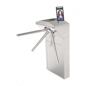 Torniquete Trípode de Acero Inoxidable para Entrada a Áreas Públicas, con Lector de Monedas, Códigos QR, Tarjetas y Reconocimiento Facial para Control de Acceso - Product Image 2
