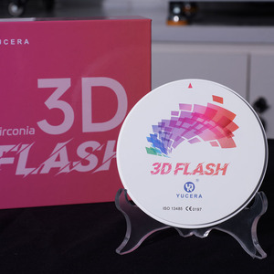 Disque de <span class=keywords><strong>zircone</strong></span> multicouche Yucera pour implants dentaires et ponts Disque de <span class=keywords><strong>zircone</strong></span> dentaire de conception esthétique blanche - Product Image 5