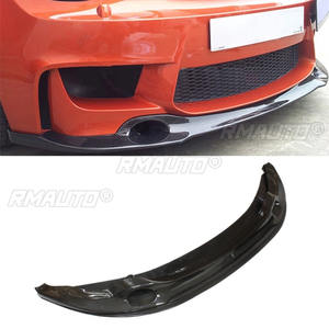 คาร์บอนไฟเบอร์แท้ สำหรับ BMW 1M E82 ปี 2011-2013 ชุดแต่งกันชนหน้า สปลิตเตอร์กันชน ป้องกันรอยขีดข่วน อุปกรณ์ตกแต่งรถยนต์ - Product Image 2